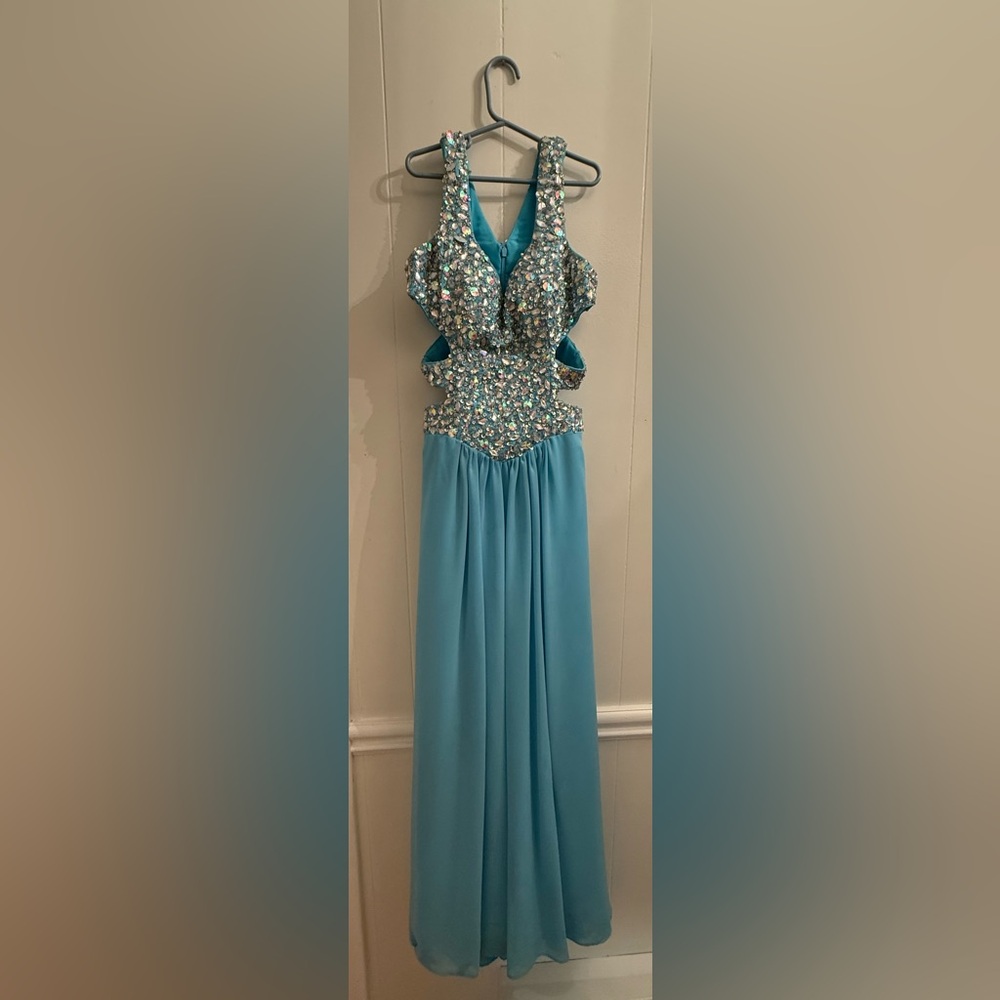 Elegant Blue Kids Dress